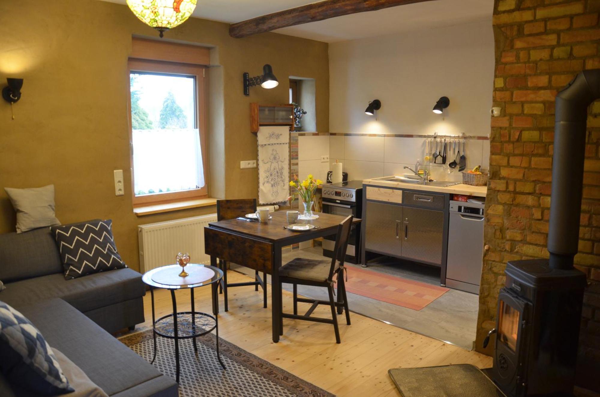 Ferienwohnung Zallnerhof Am Elberadweg In Steutz 外观 照片